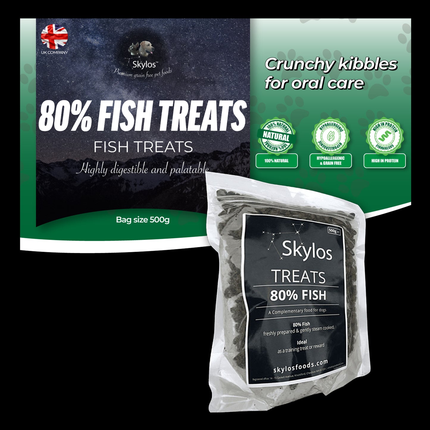 80% Fish Treats