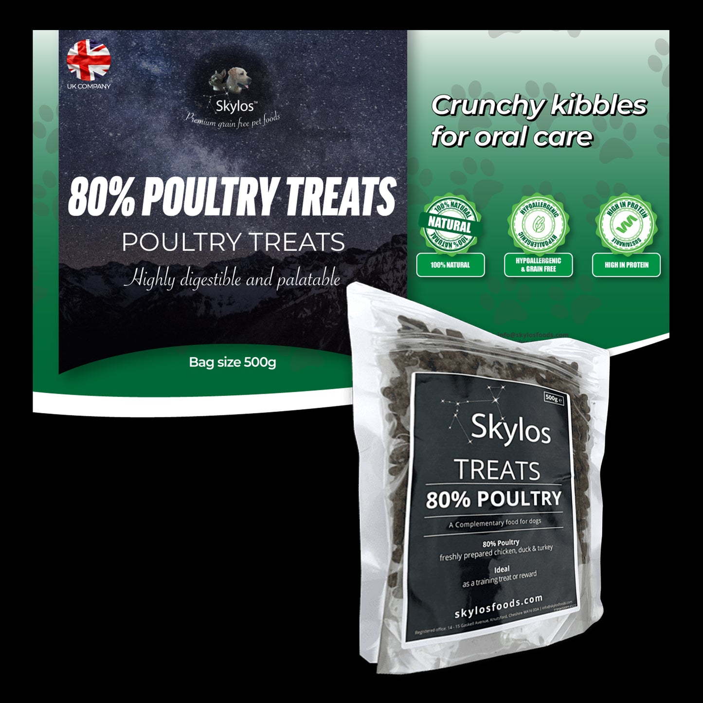 80% Poultry Treats