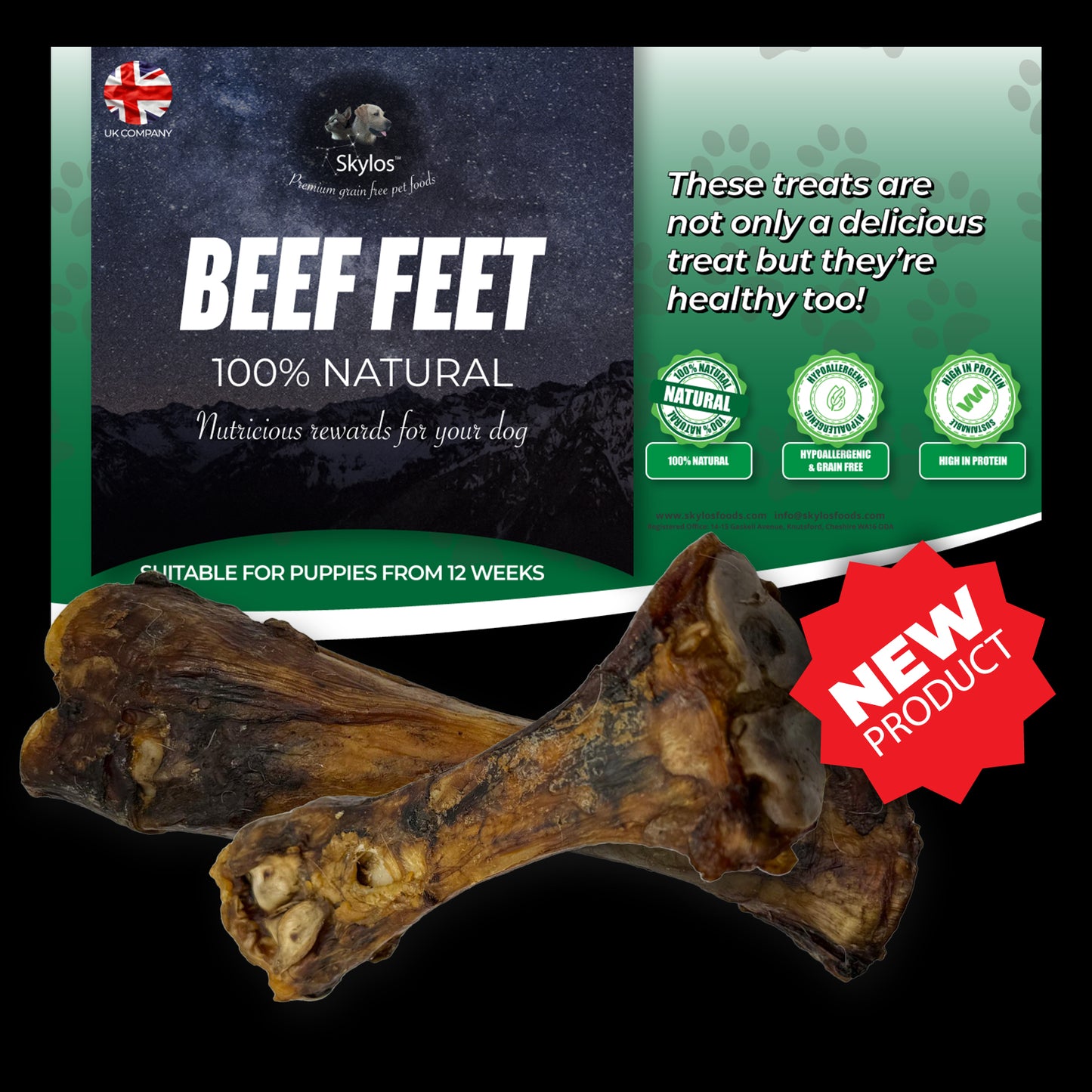 Beef Feet (Natural)