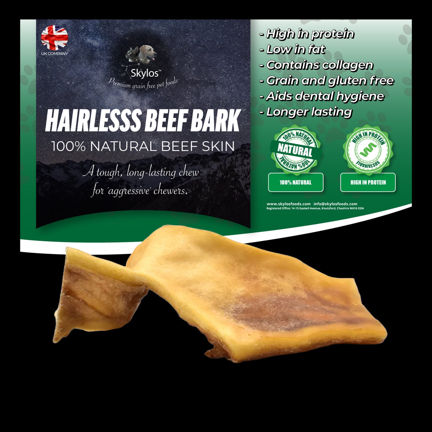 Hairless Beef Bark