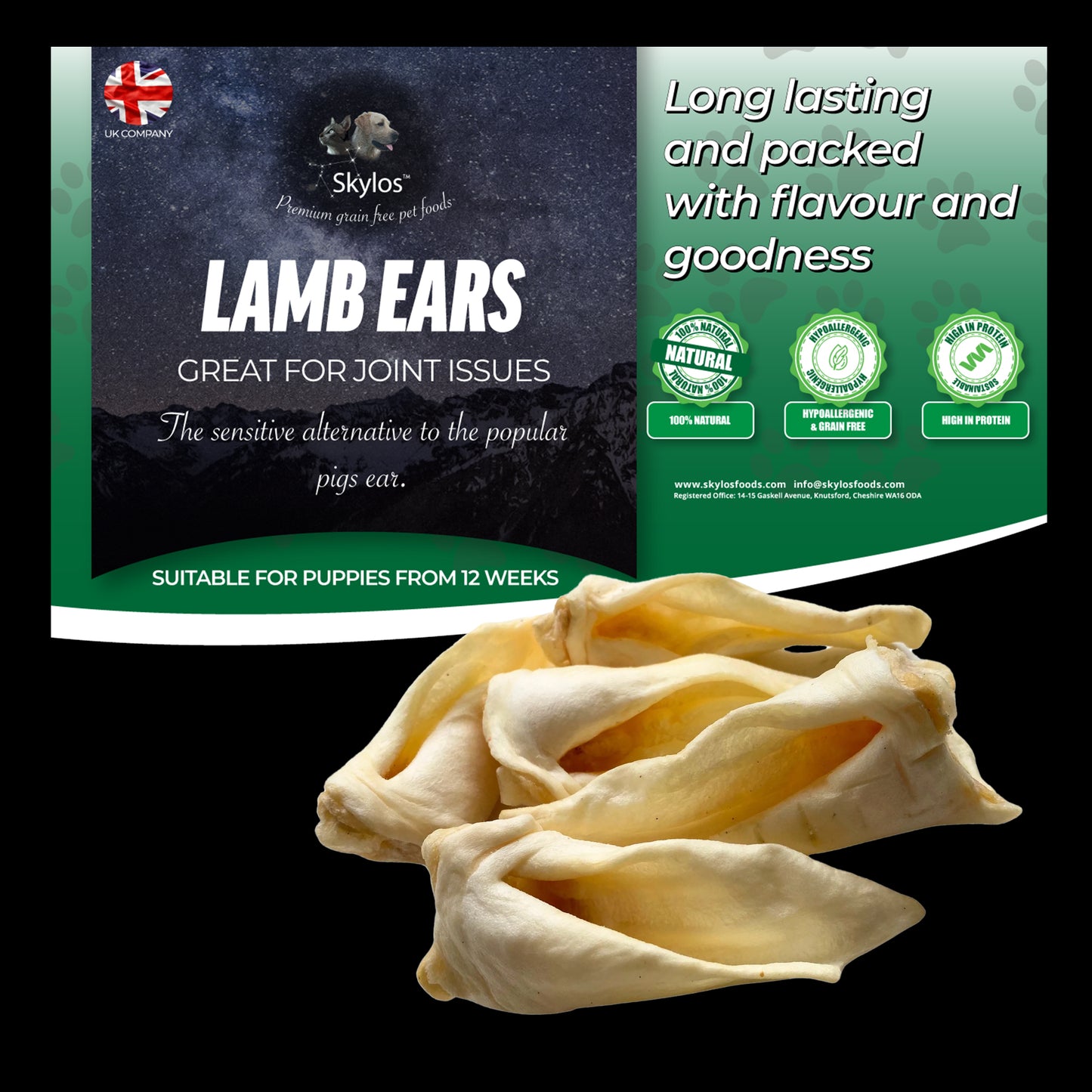 Lamb Ears - 100g