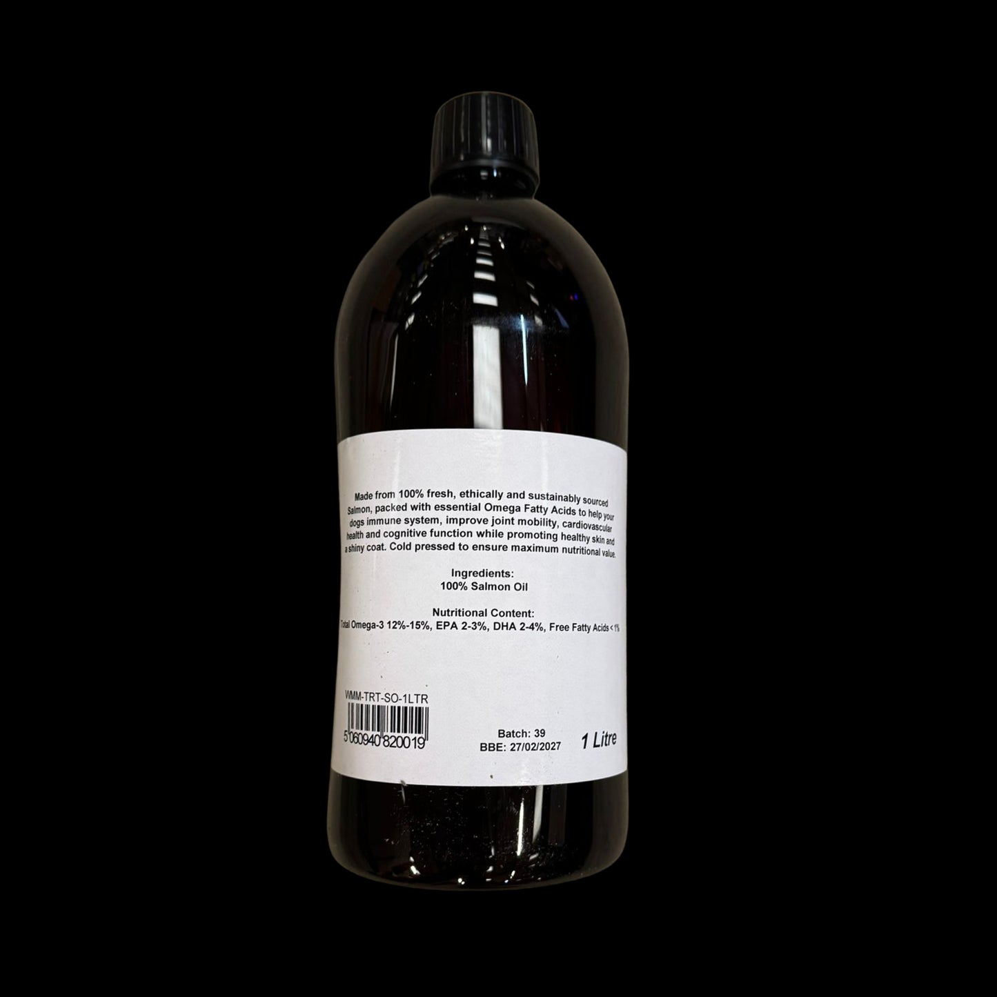 "Cold Pressed" Salmon Oil