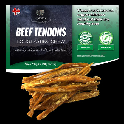 Boredom Buster - 1kg Beef Tendons, Beef Tails and Chicken Feet