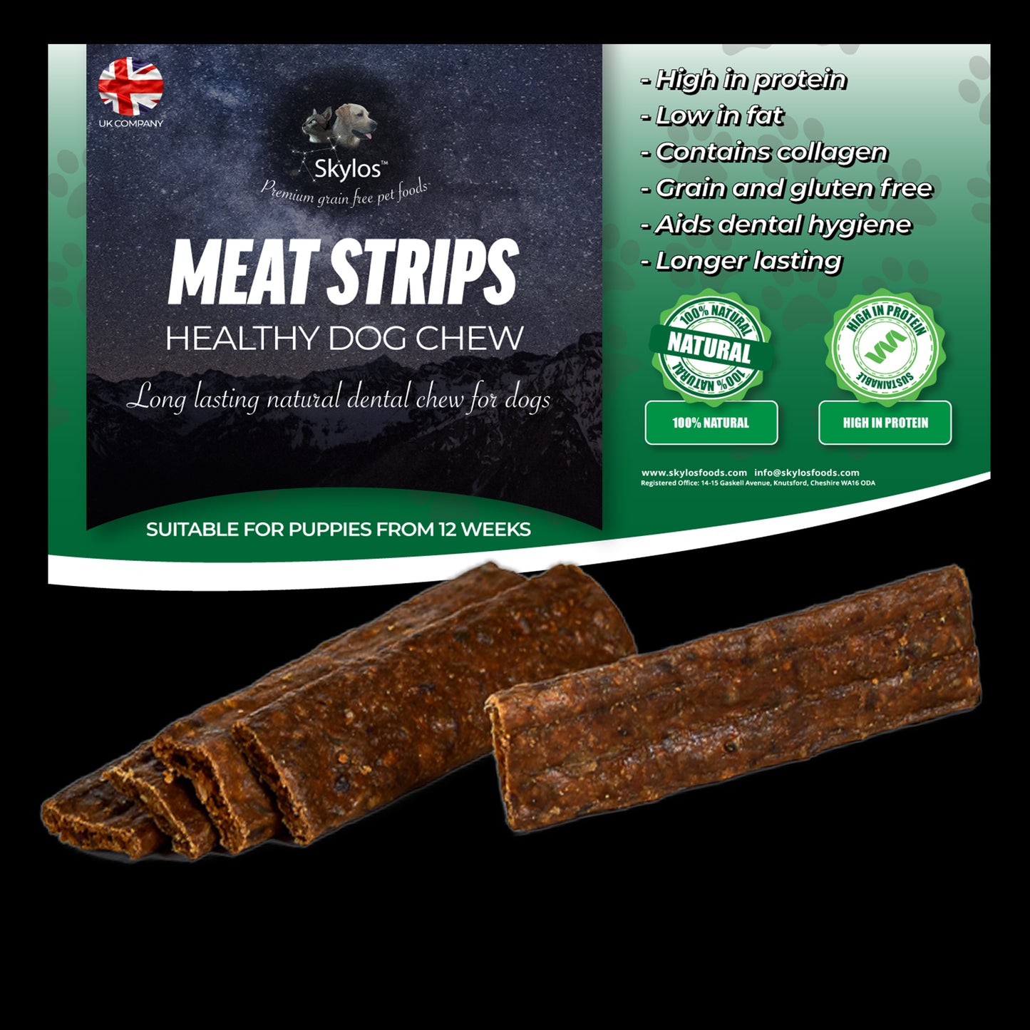 Meat Strips - 1kg