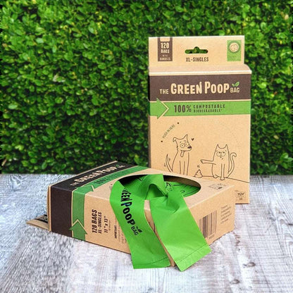 NEW Green Poop Bags
